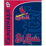 St. Louis Cardinals MLB Micro Raschel Blanket 50" x 60"