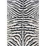 Zebra Skin Rug (5'3" x 7'6")