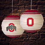 Ohio State Buckeyes NCAA Rice Paper Lamp
