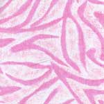 Dust Ruffle - Pink Zebra