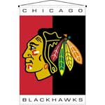 Chicago Blackhawks 29" x 45" Deluxe Wallhanging