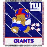 New York Giants "Baby" 36" x 46" Woven Jacquard Throw