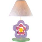Hippie Spinning Flower Lamp