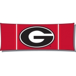 Georgia Bulldogs NCAA College 19" x 54" Body Pillow
