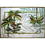 Palm Fronds Rug (5' x 8')