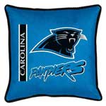 Carolina Panthers Side Lines Toss Pillow