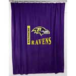 Baltimore Ravens Locker Room Shower Curtain