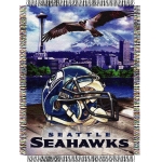 Seattle Seahawks NFL "Home Field Advantage" 48" x 60" Tapestry Throw
