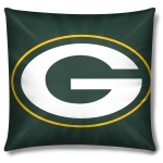 Green Bay Packers NFL 16" Embroidered Plush Pillow with Applique