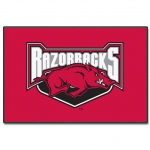 Arkansas Razorbacks NCAA College 39" x 59" Acrylic Tufted Rug