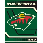 Minnesota Wild NHL "Tie Dye" 60" x 80" Super Plush Throw
