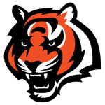 Cincinnati Bengals Logo Fathead NFL Wall Graphic