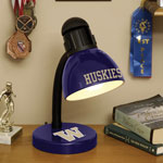 Washington Huskies NCAA College Desk Lamp