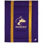 Washington Huskies Side Lines Comforter