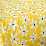 Bee Daisy Crib Pillow - Daisy