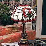 Ohio State Buckeyes NCAA Stained Glass Table Lamp
