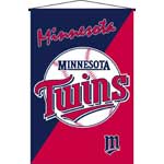 Minnesota Twins 29" x 45" Deluxe Wallhanging