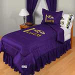 Baltimore Ravens Locker Room Comforter / Sheet Set