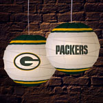 Green Bay Packers NFL 18" Rice Paper Lamp