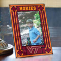 Virginia Tech Hokies NCAA College 9" x 6.5" Vertical Art-Glass Frame