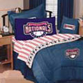 Washington Nationals Team Denim Full Comforter / Sheet Set