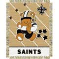 New Orleans Saints "Baby" 36" x 46" Woven Jacquard Throw