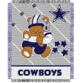 Dallas Cowboys NFL Baby 36" x 46" Triple Woven Jacquard Throw