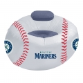 Seattle Mariners MLB Vinyl Inflatable Chair w/ faux suede cushions