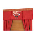 Chicago Bulls MVP Microsuede Window Valance