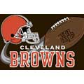 Cleveland Browns 20" x 30" Tufted Acrylic Rug