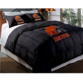 Cleveland Browns NFL Twin/Full Chenille Embroidered Comforter Set 64" x 86" with 2 Shams 24" x 30"
