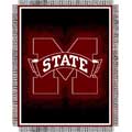 Mississippi State Bulldogs "Focus" 48" x 60" Woven Jacquard Throw