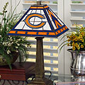 Chicago Bears NFL Mission Style Stained Glass Lamp