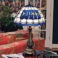 Indianapolis Colts NFL Stained Glass Table Lamp