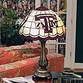 Texas A&M Aggies NCAA Stained Glass Table Lamp