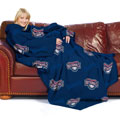 MLB Washington Nationals Comfy Throw Blanket with Sleeves
