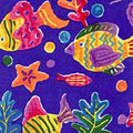Wanda Royal Fabric by the Yard - Fish