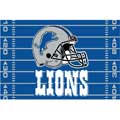 Detroit Lions 39" x 59" Tufted Acrylic Rug