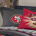 San Francisco 49ers NFL Team Denim Pillow Sham