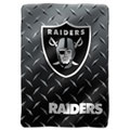 Oakland Raiders "Diamondplate" 60" x 80" Super Plush Throw