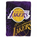 Los Angeles Lakers NBA "Tie Dye" 60" x 80" Super Plush Throw