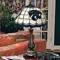 Kansas State Wildcats NCAA Stained Glass Table Lamp