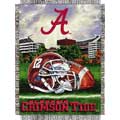Alabama Crimson Tide "Home Field" 48" x 60" Woven Tapestry Throw