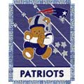 New England Patriots "Baby" 36" x 46" Woven Jacquard Throw