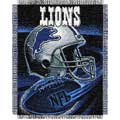 Detroit Lions "Spiral" 48" x 60" Woven Jacquard Throw