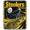Pittsburgh Steelers "Spiral" 48" x 60" Woven Jacquard Throw