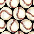 High Five Fabric by the Yard - Baseball 