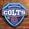 Indianapolis Colts NFL Neon Shield Wall Lamp