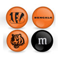 Cincinnati Bengals Custom Printed NFL M&M's With Team Logo
