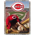 Cincinnati Reds MLB "Home Field Advantage" 48" x 60" Tapestry Throw